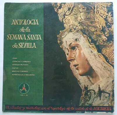 Antologia De La Semana Santa De Sevilla DISCOTECA PAX S-311 VG+ LP #A933 • $19.99