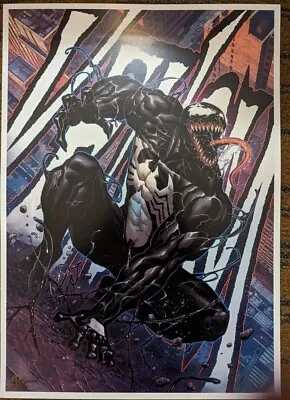 2023 Sdcc Jim Cheung Venom Art Print Signed Poster Marvel Comics Spider-man • $39.99