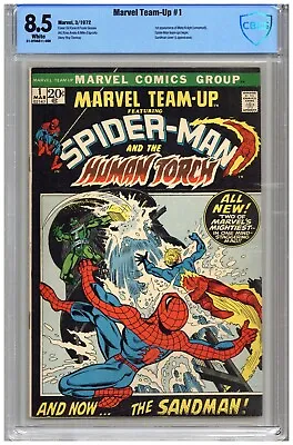 Marvel Team-Up  #1  CBCS   8.5   VF+  Wht Pgs  3/72  1st App. Of Misty Knight (u • $500