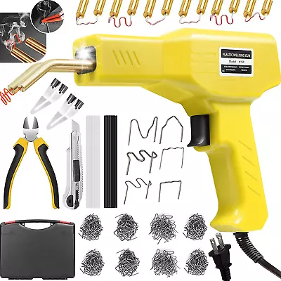 150W Upgraded Plastic Welder Kit800Pcs Hot Stapler Welding Machine Car Bumper R • $38.99