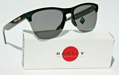 OAKLEY Frogskins Lite ASIAN FIT Sunglasses Black/Prizm Grey JAPAN OO9374-4063 • $99.99