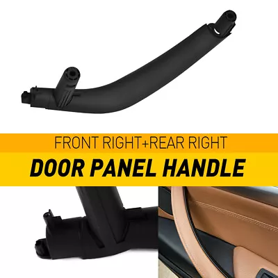 Interior Right Door Panel Handle Black Front Or Rear For BMW X5 F15 2014-2018 • $16.99