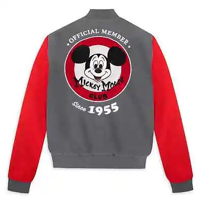 Our Universe Disney Mickey Mouse Club Varsity Bomber Varsity Jacket Adult XL • $89.95