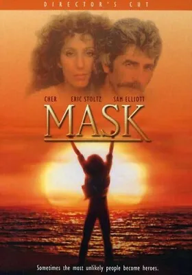 Mask (Eric Stoltz Sam Elliott Cher) BRAND NEW 1985 DIRECTOR'S CUT DVD • $9.98