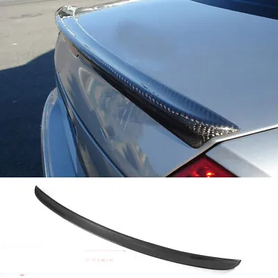 Real Carbon Rear Trunk Spoiler Wing Lip For Mercedes W211 E55 E63 AMG 2003-2009 • $149.14