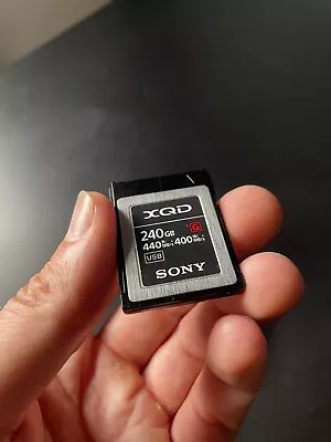 Sony 240GB XQD G Series Memory Card • £275