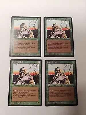 MTG Magic: The Gathering The Dark 4X Scavenger Folk MP Playset • $2