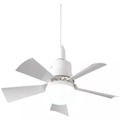 Ceiling Fans With Lights 30W E27 Socket Fan Light With Remote Dimmable Bedroom • $26.89