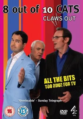 8 Out Of 10 Cats: Claws Out DVD (2006) Jimmy Carr Cert 15 FREE Shipping Save £s • £1.99