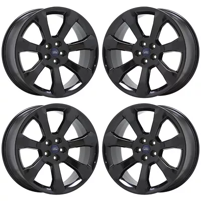 EXCHANGE 21  Ford Explorer ST Black Wheels Rims Factory OEM 2020-2021 Set 10271 • $749