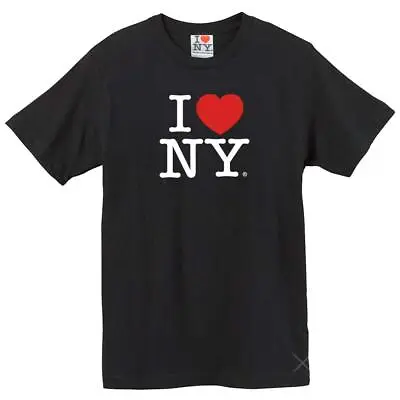 I Love NY T-Shirt Black Unisex Short Sleeve • $9.99
