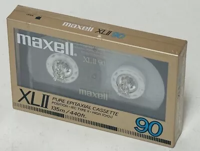 Maxell XLII 90 High Bias Cassette Tape (Japan) - New Sealed • $11.99