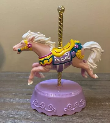 VINTAGE MUSICAL CAROUSEL HORSE- By Marchon 1994 • $11.95