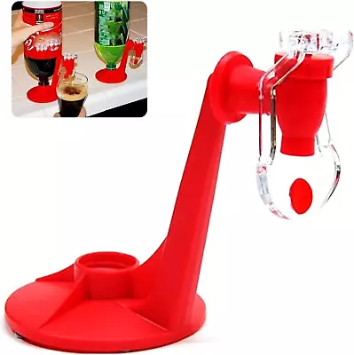 2 Liter Beverage Dispenser Coke Soda Drink Dispenser Bottle Upside Down Drinkin • $25.36