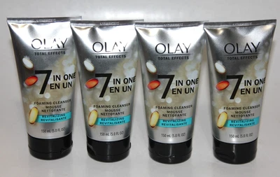 $38.99 • Buy Lot (4) Olay Total Effects 7 In One Foaming Cleanser Mousse 5 Fl Oz Revitalizing