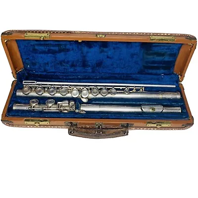 Gemeinhardt M2 Student Flute #23173 Vintage Case Good Condition USA • $99.99
