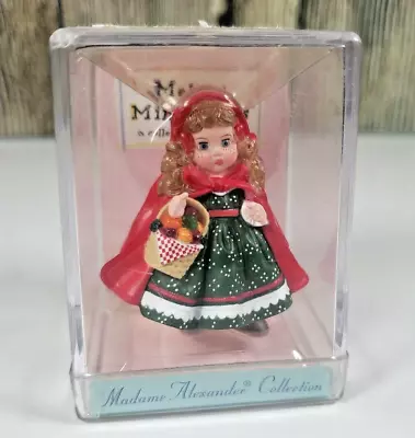 Hallmark 2000 Merry Miniatures Madame Alexander Little Red Riding Hood Vintage • $7.83