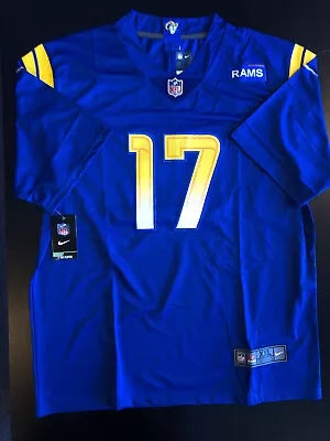 Nike Men's On Field Puca Nacua #17 Los Angles Rams Blue Jersey 2XL - NEW • $47.95