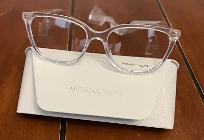 New  Michael Kors Demo Lens Santa Clara  Omk4067u  Transparent Clear • $53.89