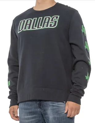 ‘47 Men’s Dallas Mavericks Loaded Headline Sweatshirt Jersey XXL 2XL NBA Mavs • $30