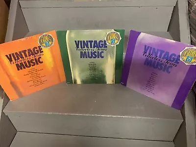 Vintage Collectors Series Music MCA Oldies Vol. 3 6 & 8 Vinyl Records(LP’s)Rock • $14.99