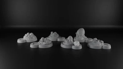£3.79 • Buy Warhammer 40K, Resin Alien Eggs Objective Markers | Includes Dice | Sigmar | AoS