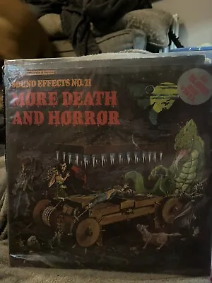 Mike Harding / Peter Harwood - Sound Effects 21 More Death & Horror Red Vinyl LP • £1.99