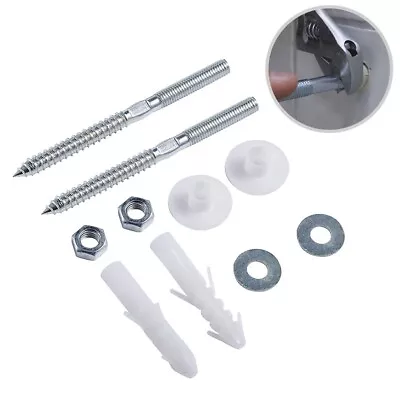 Sturdy For Wall Mount Basin Screw Kit Easy To Use Stainless Steel Fittings • £10.85