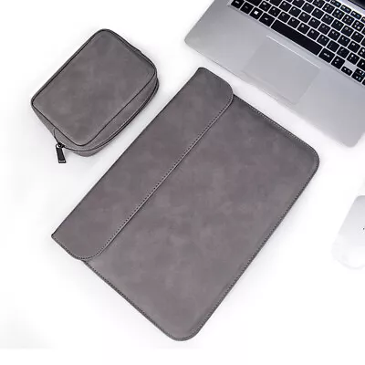 Leather Laptop Sleeve Bag For Macbook Air Pro Asus 13 14 15 Inch Notebook Case • $13.98