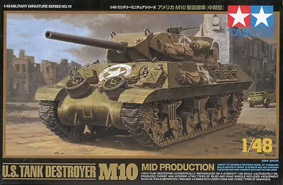 Tamiya 1/48 US Tank Destroyer M10 Mid Production Military # 32519 - Plastic M... • £24.99