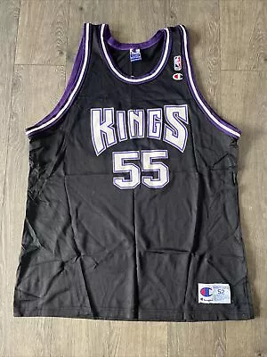 Sacramento Kings Jason Williams Vintage Champion Jersey Size 52 XXL NBA • $60