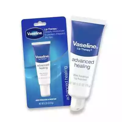 1 Pack Of Vaseline Lip Therapy Protectant Advanced Healing Tube 0.35 Oz • $7.99