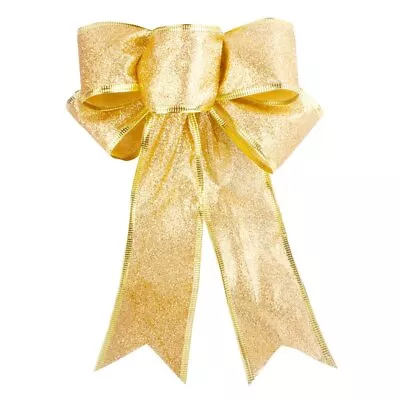 Bow Christmas Tree Handing Xmas Ornament Bowknot Party Wedding Decoration CZ • $8.27