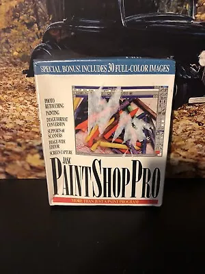 JASC Paint Shop Pro With Special Bonus Images 1995  New Sealed • £36.10