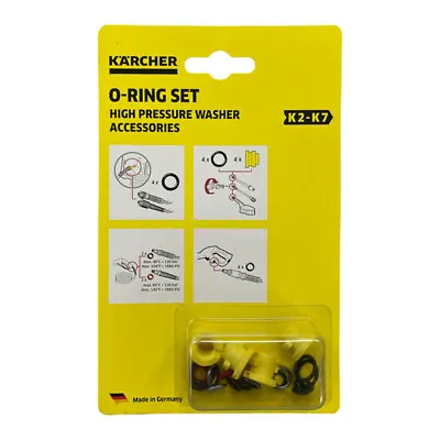 GENUINE KARCHER SPARES Accessory O'ring Set (2640729 2.640-729.0) • £17.99