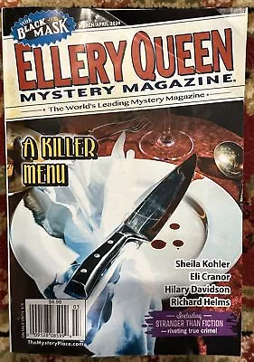 Ellery Queen Mystery Magazine March April 2024 A Killer Menu • $8.99