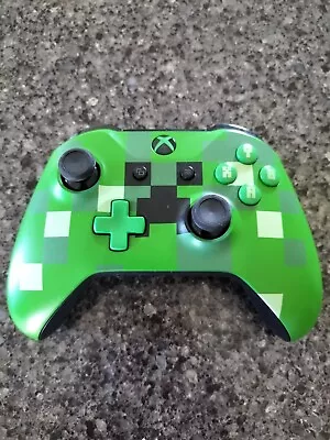 Microsoft Xbox One Minecraft Wireless Controller - Limited Edition • $59.99