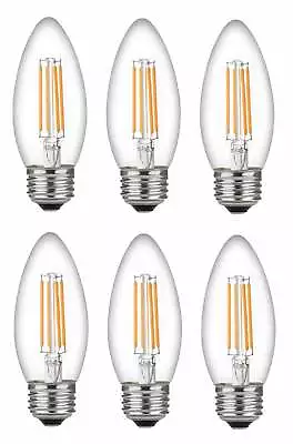 Bioluz LED 60 Watt Candelabra Bulbs Dimmable – E26 Medium Base • $25.99