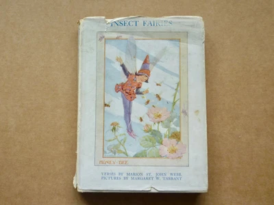 £15 • Buy Rare Vintage Margaret Tarrant  Book Insect Fairies Verses By Marion St John Webb