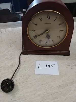 Herschede Westminster Chime Electric Mantle Clock Model H-854 • $29.99