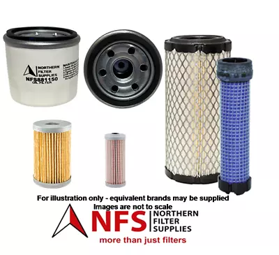 NFS Filter Kit Fits THWAITES 1T With Yanmar 3TNV76 Engine • £37.50