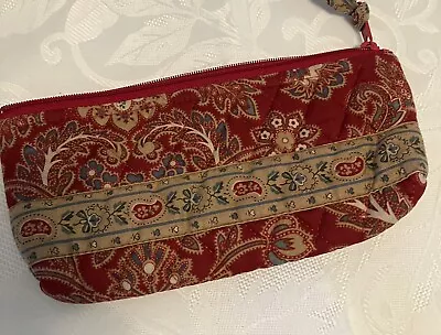 Vintage Vera Bradley Windsor Brush And Pencil Cosmetic Bag • $12.90