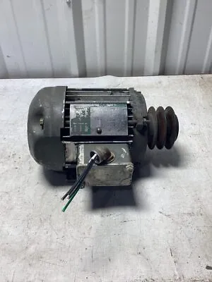Lincoln TF-3964 Electric Motor 1 Hp 3 Phase 230/460V 1735 RPM 143T • $129.95