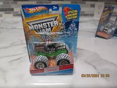 Hot Wheels Monster Jam Special Holiday Edition  2013 Grave Digger  *new* • $5