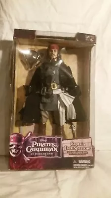 £29.99 • Buy Captain Jack Sparrow At World's End With Shrunken Head & Hat