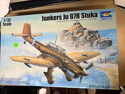 Trumpeter 1:32 Junkers Ju-87R Stuka German Plastic Model Kit 3216 • $49.99