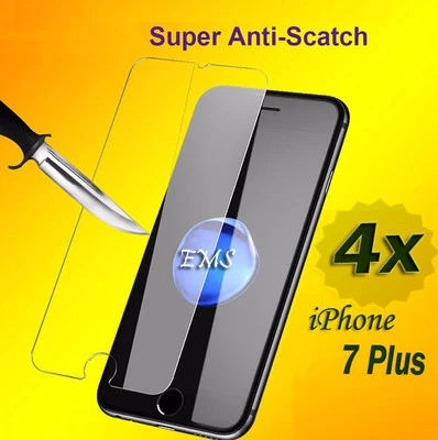 4X Tempered Glass LCD Screen Protector For Apple IPhone 7 Plus 8 Plus 6 6S Plus • $3.49