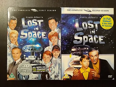 Lost In Space Complete Seasons 1 - 2 DVD TV Box Set Sci-Fy Free Post • £24.99
