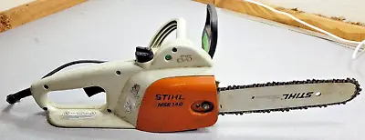 Stihl MSE 140 Corded Chainsaw W/ 12  Bar - Tested & Works Great • $199