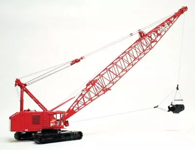 TWH 050 Manitowoc 4100 Crawler Crane With Dragline/Clam/Magnet 1/50 Diecast MIB • $1055